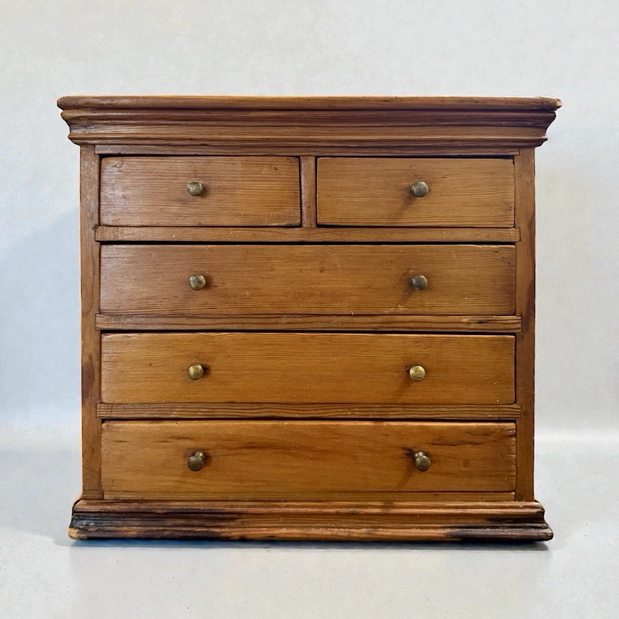 Vintage Wooden Collectors Drawers Cabinet Storage Chest Display Unit
