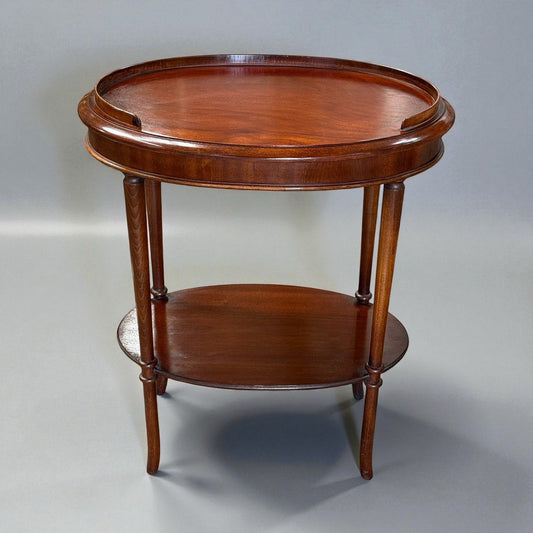 Vintage 2 Tier Occasional Side Table 