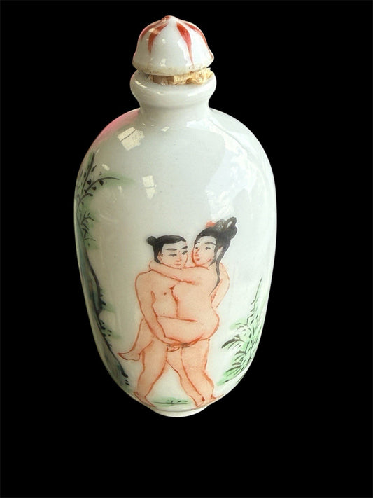 Fine Antique Chinese Snuff Bottle Erotic