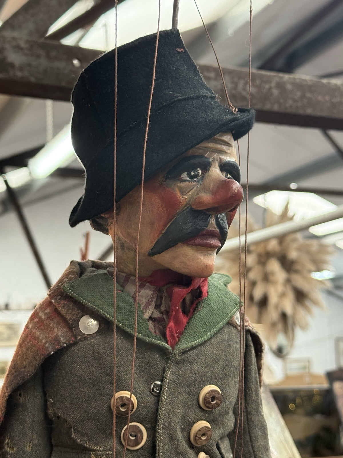 Czechoslovakian Vintage Marrion Woodmans Puppet