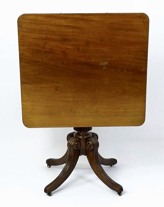 Antique 19th Century Mahogany Occasional Table