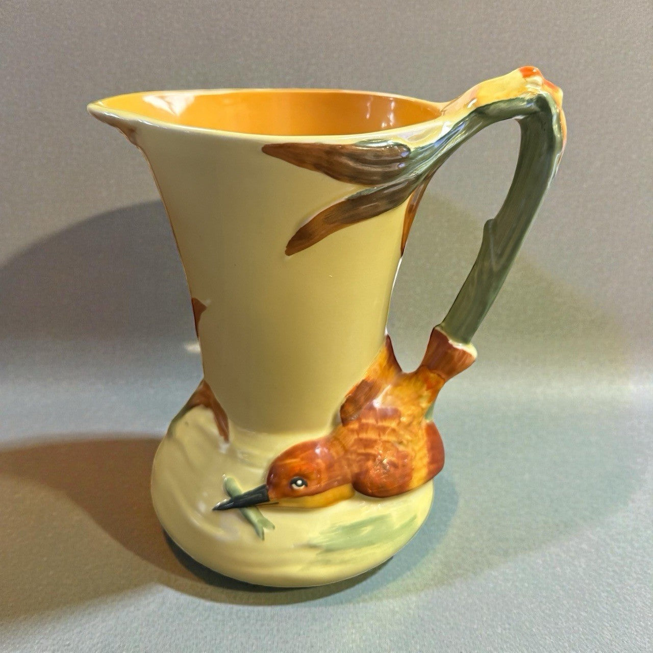 Vintage Burleigh Ware Art Deco Kingfisher Jug 