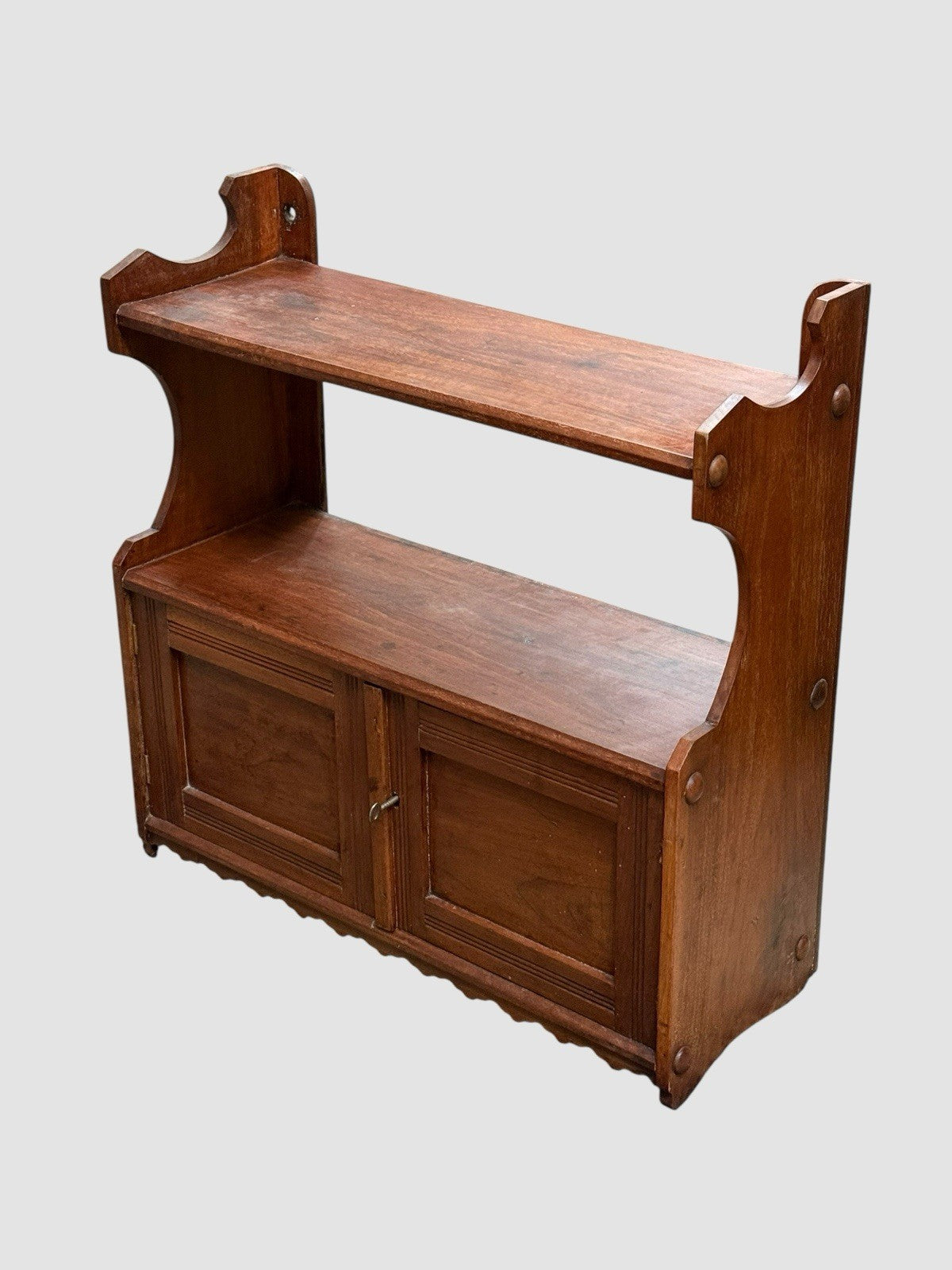 Antique Mahogany Smokers Cabinet Victorian Tobacco Cupboard