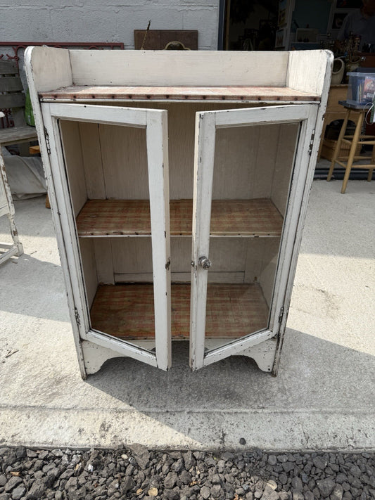 Vintage  Pitch Pine Kitchen Cupboard