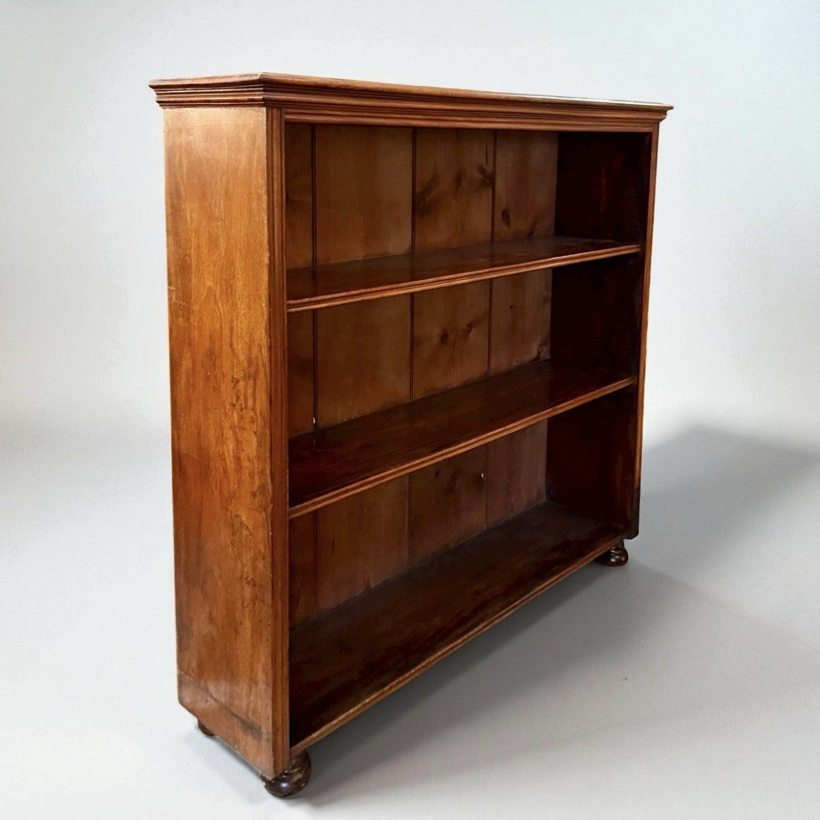 Antique Solid Mahogany Book Case 