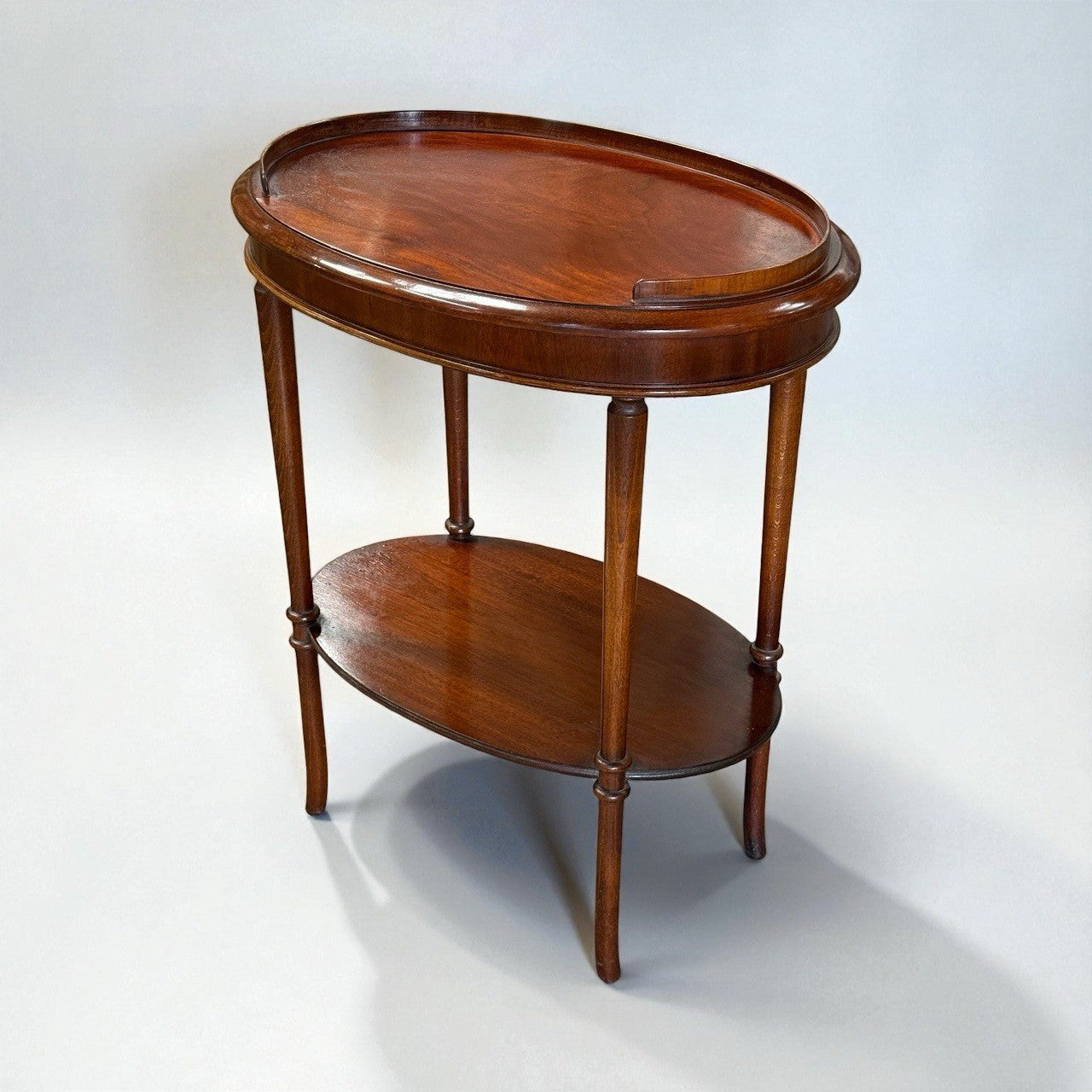 Vintage 2 Tier Occasional Side Table 