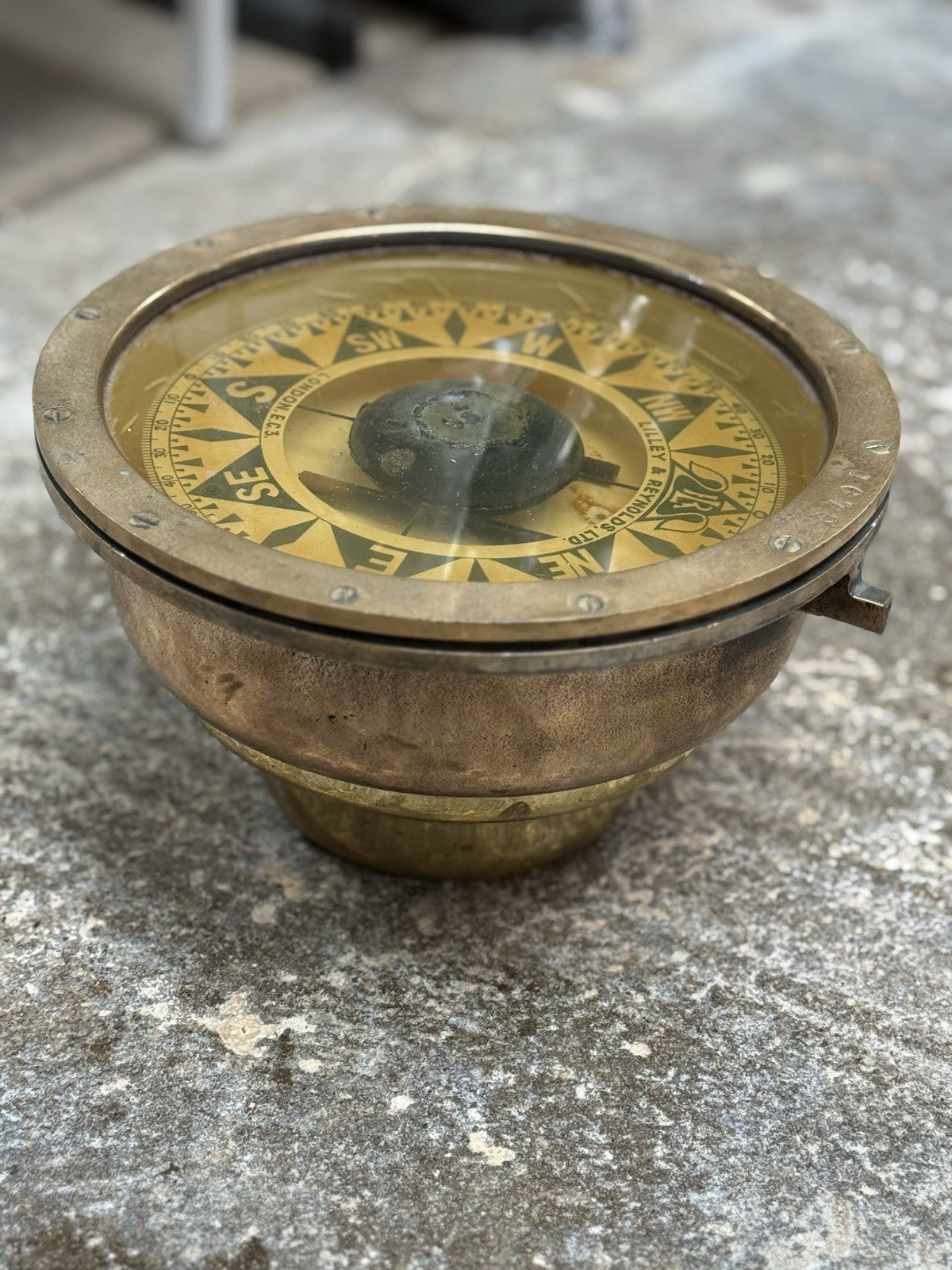 Brass Ships Compass