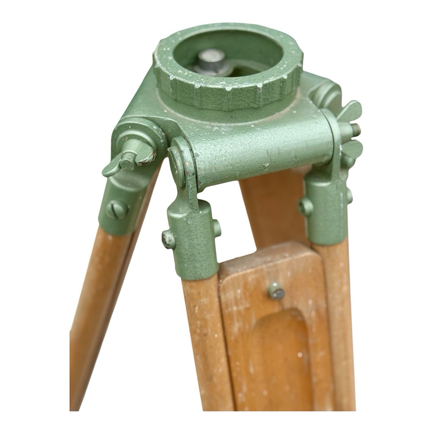 Vintage Beech  Surveyors Tripod 