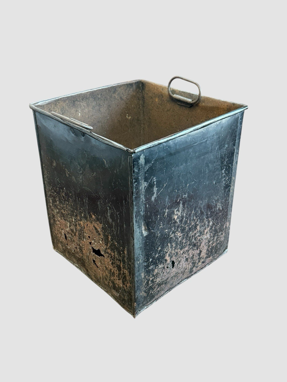 Antique Oak Coal Box c1850 with Original Metal Liner Victorian