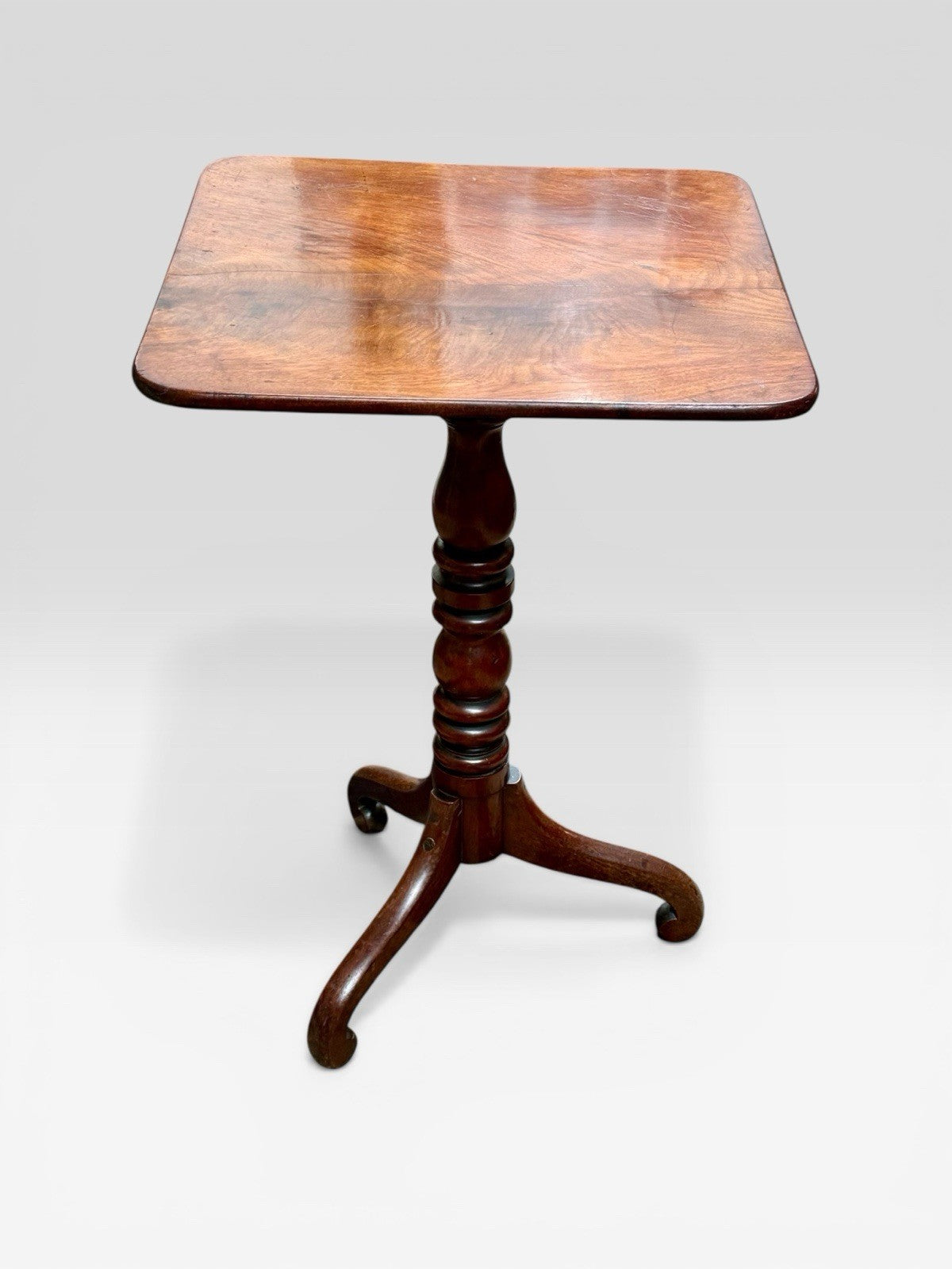 Antique Georgian Mahogany Side Table 18th Century Period Occasional Table