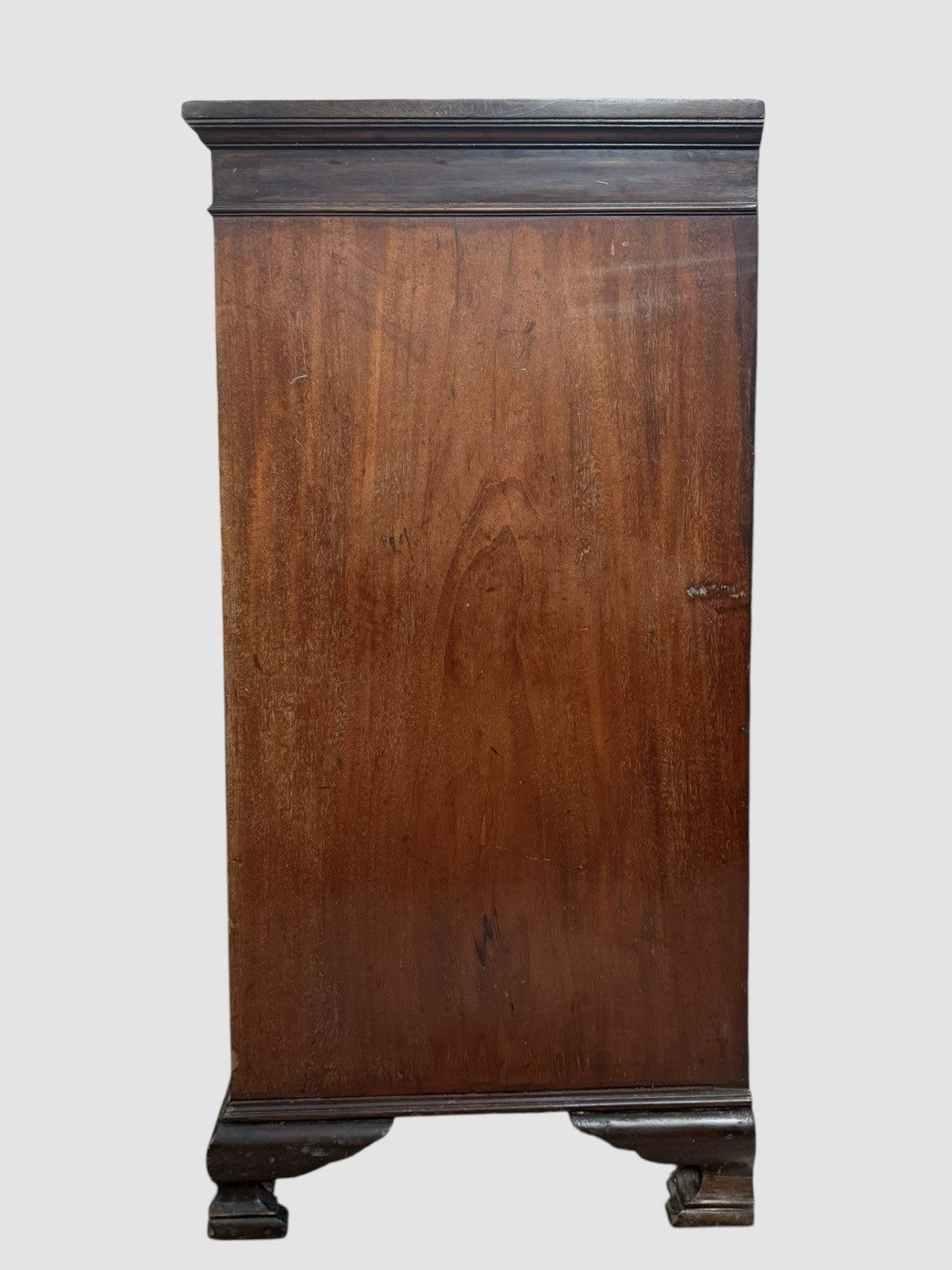 Antique Mahogany Chest of Drawers 19th Century Solid Wood