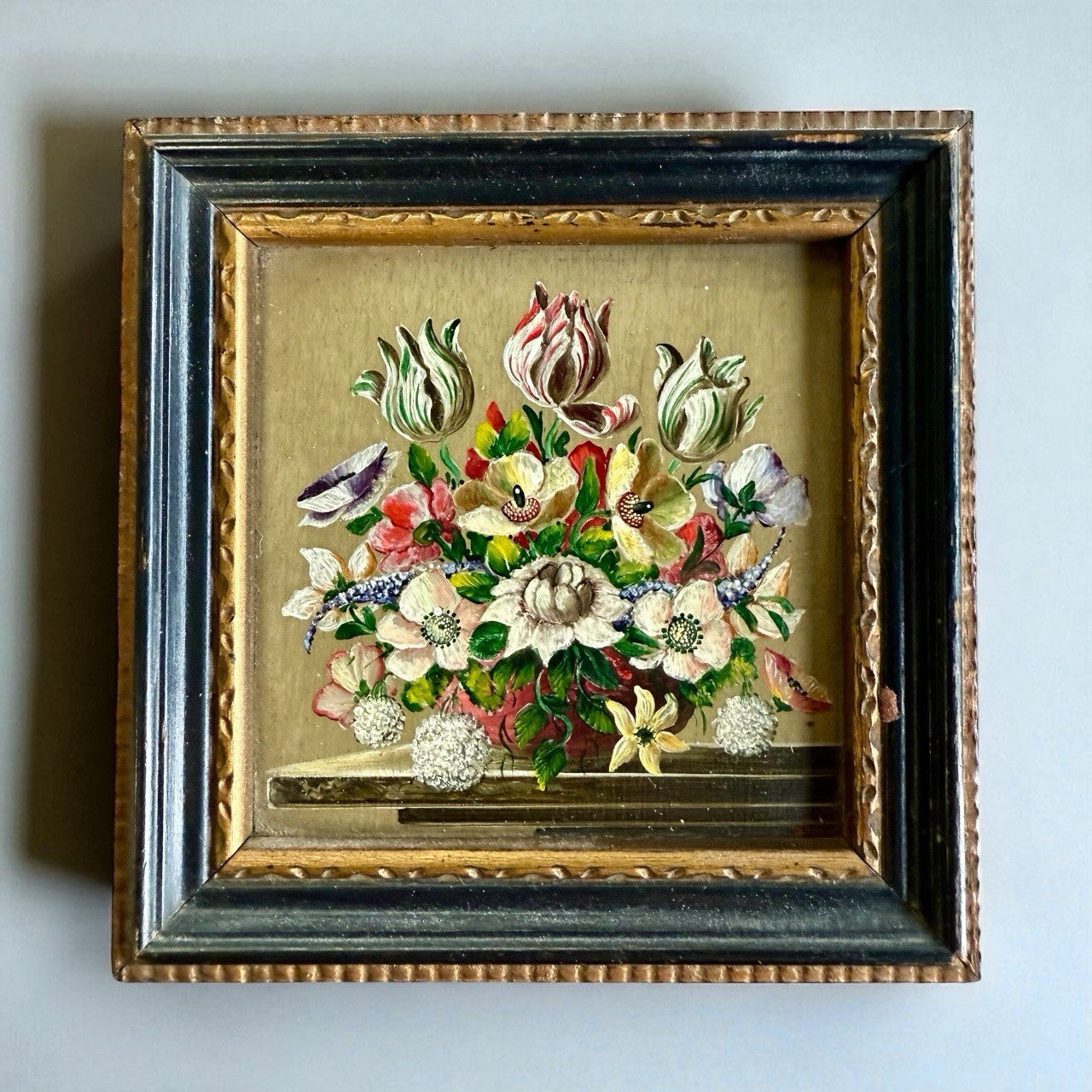 Eric Hayward-Young Oil On Board Pair Of Miniture Still Life Studies