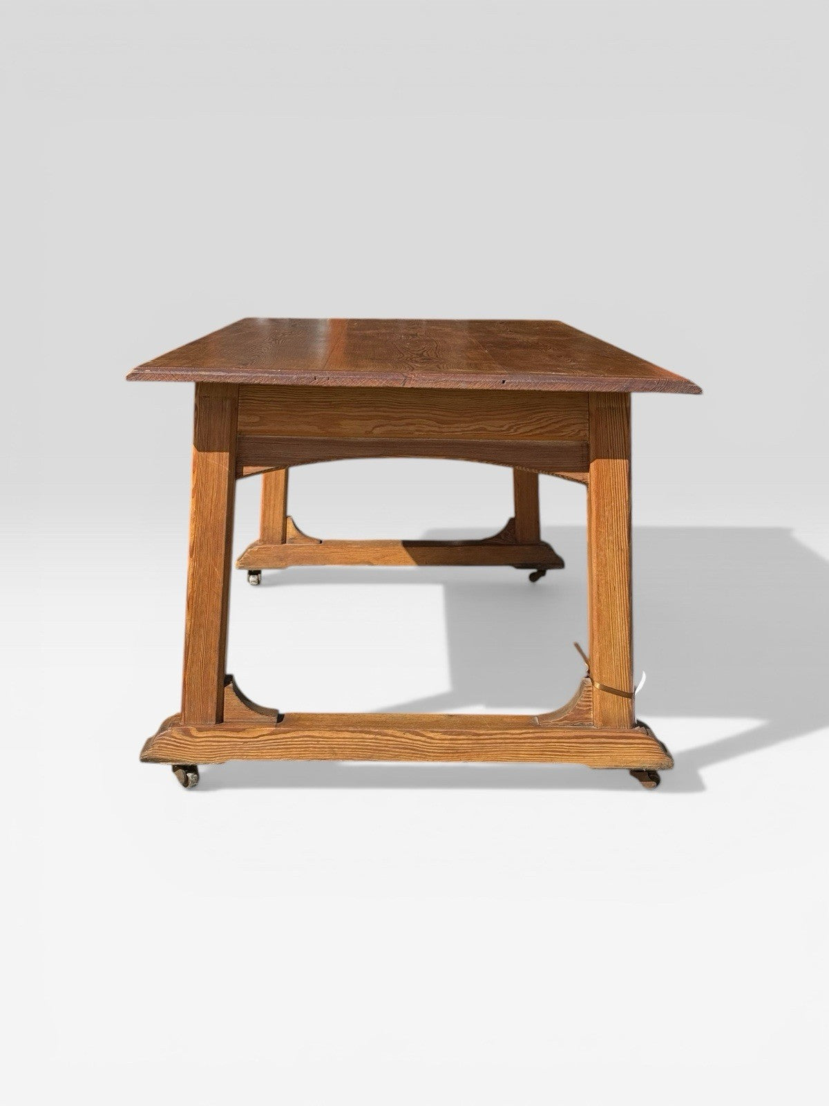 Antique Heals Style Dining Table Early 20th Century Solid Wood UK