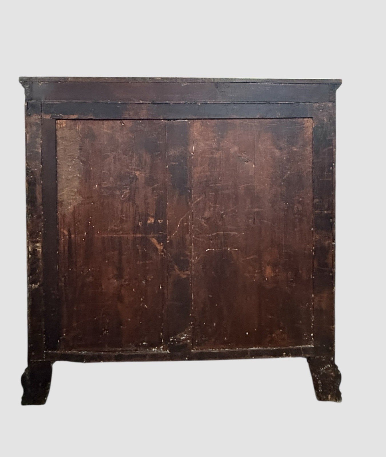Antique Mahogany Chest of Drawers 19th Century Solid Wood