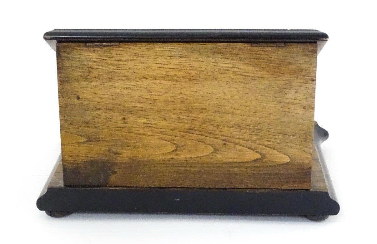 Antique Victorian Oak Desk Compendium 