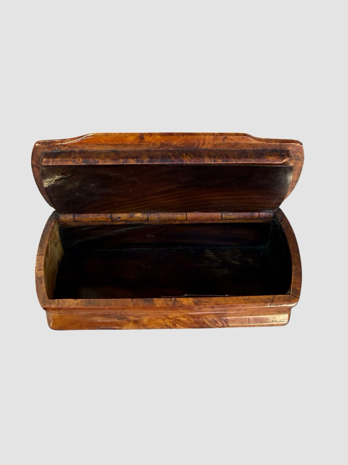 Antique Treen Snuff Boxes Collection 19th Century Wooden Tobacco Boxes