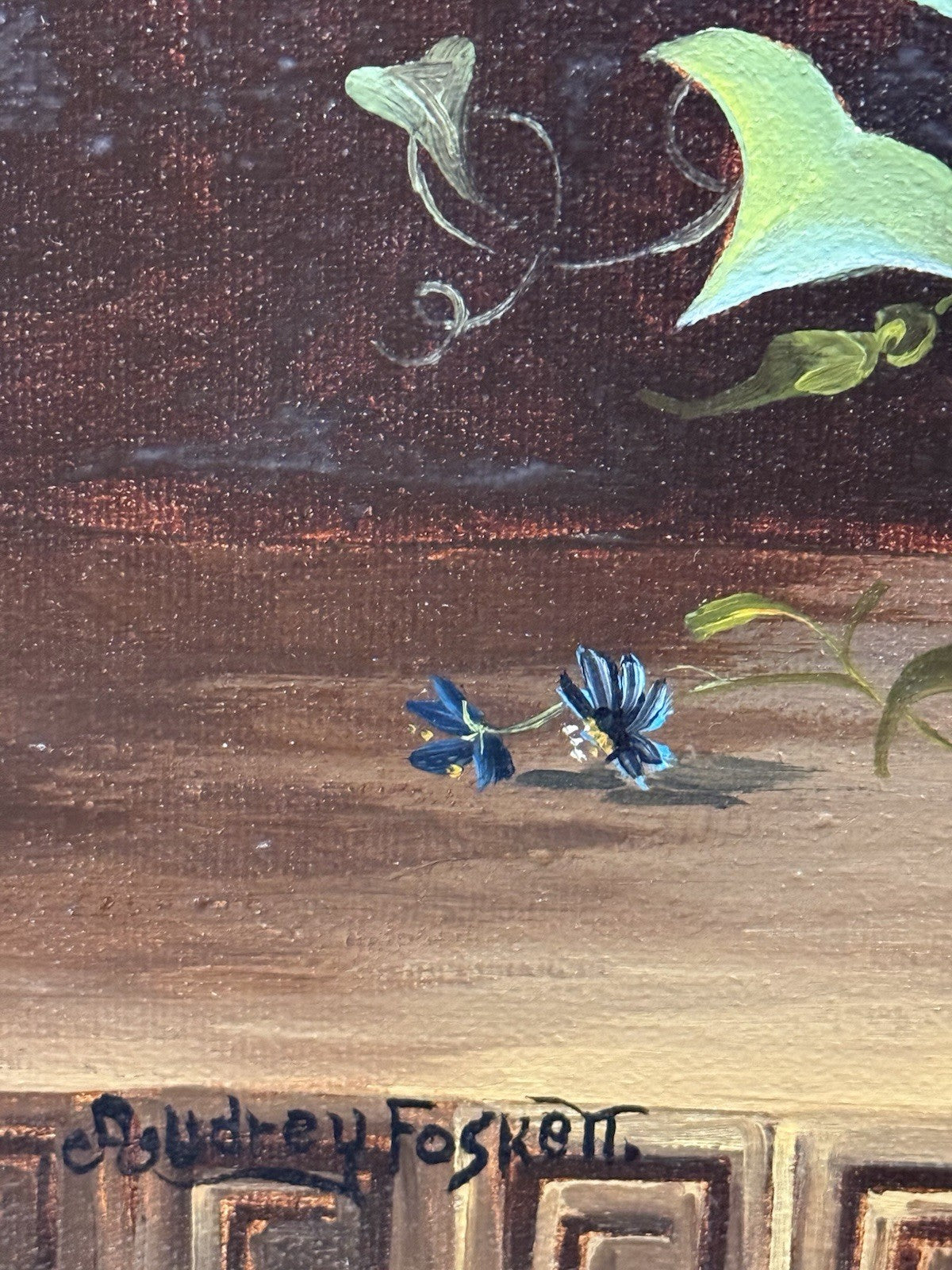 20th Century Oil On Canvas Framed Signed 