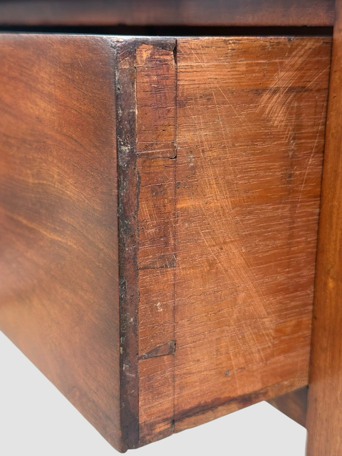 Georgian Mahogany Lowboy Writing Desk Antique 18th Century Drawer Storage