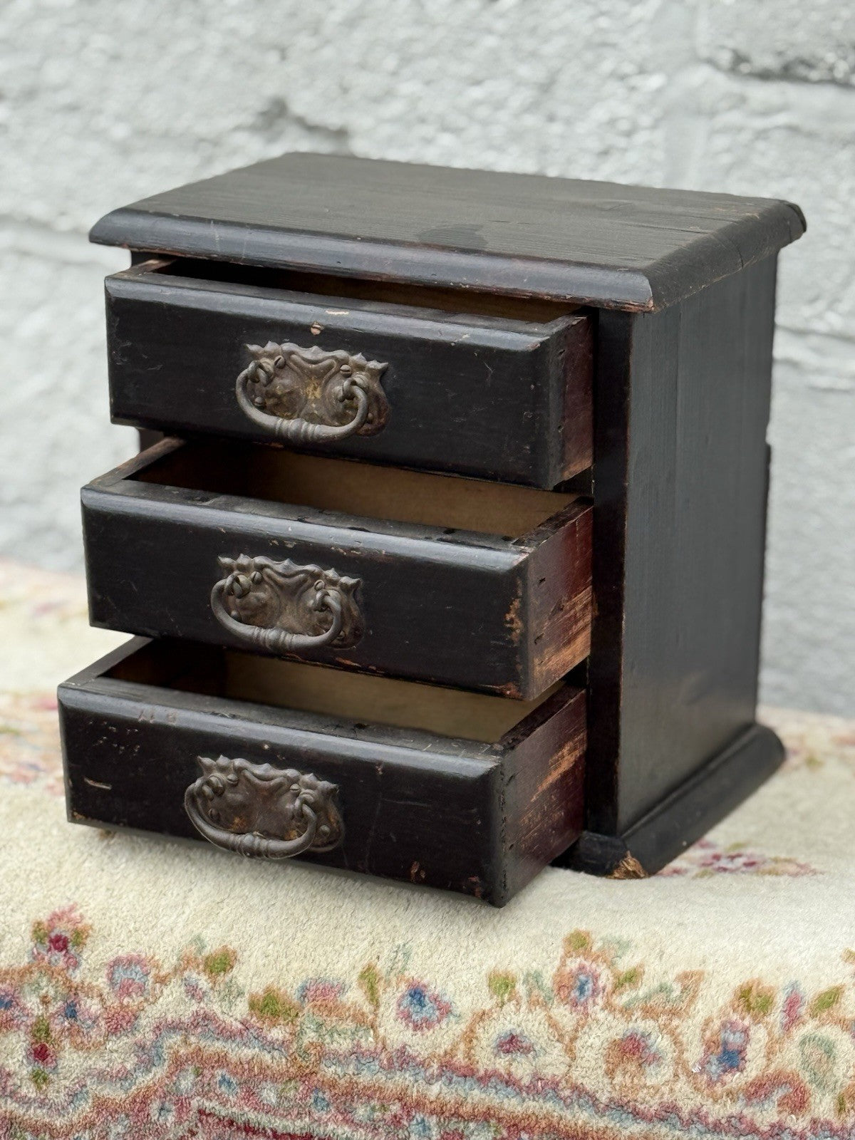antique miniature chest of drawers