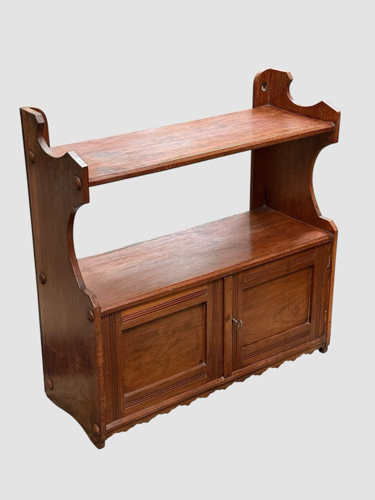 Antique Mahogany Smokers Cabinet Victorian Tobacco Cupboard