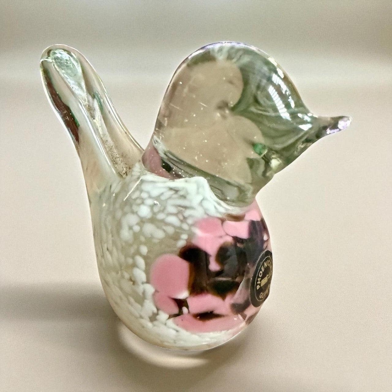 Phoenician Glass Paperweight Malta Vintage