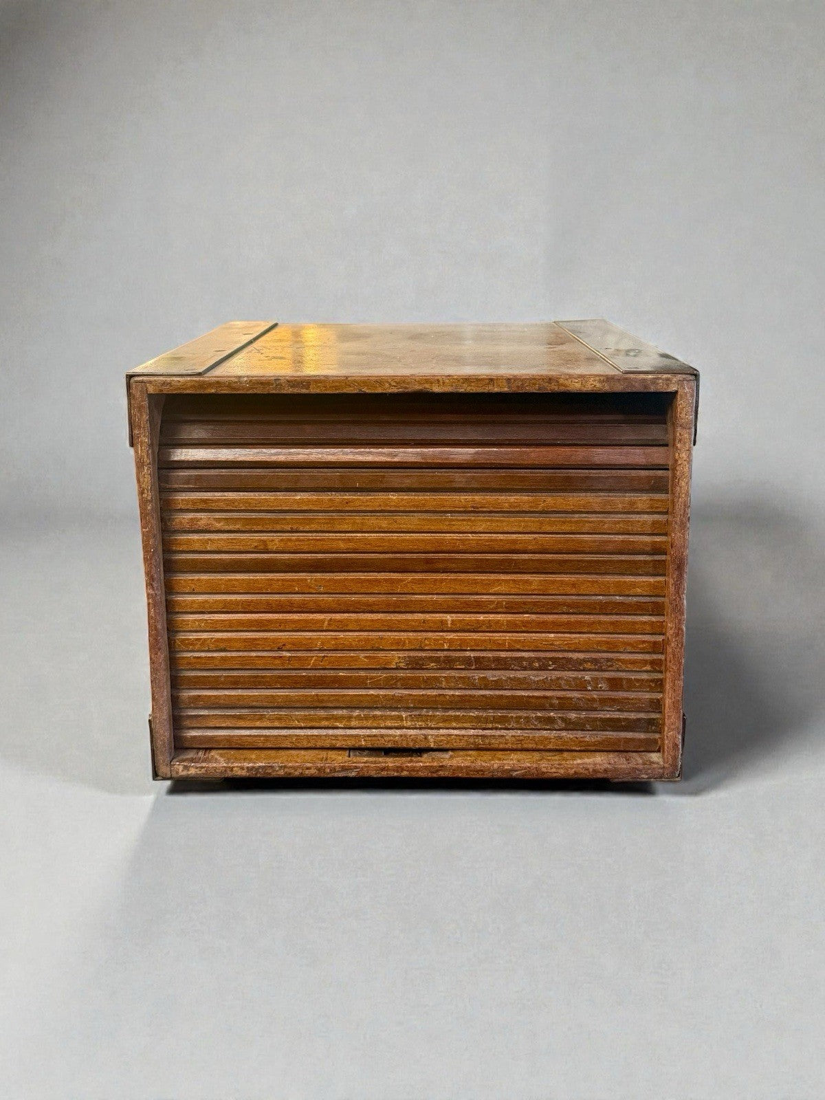 Vintage Collectors Cabinet Chest Small Drawers Display Storage