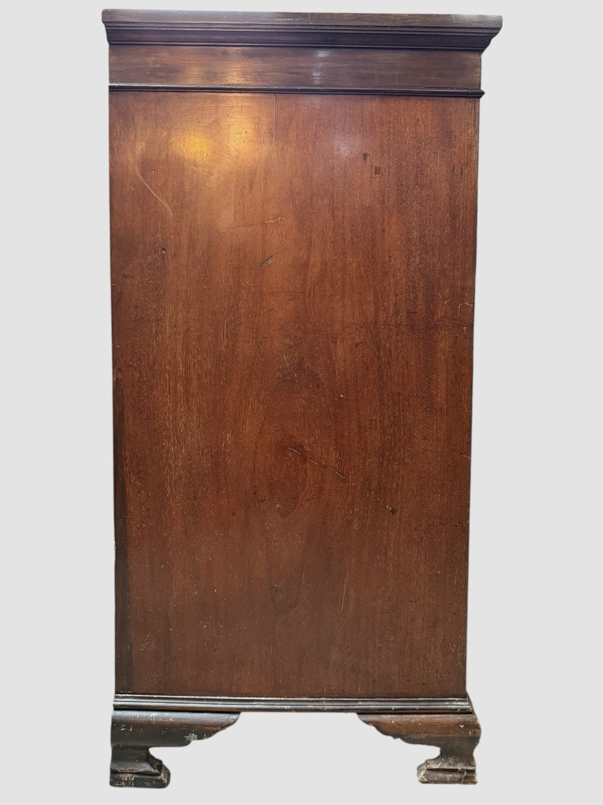 Antique Mahogany Chest of Drawers 19th Century Solid Wood