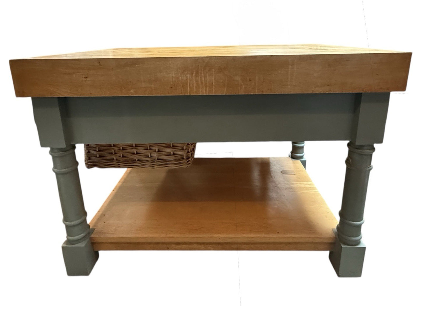 Large Butchers Block Style Table 