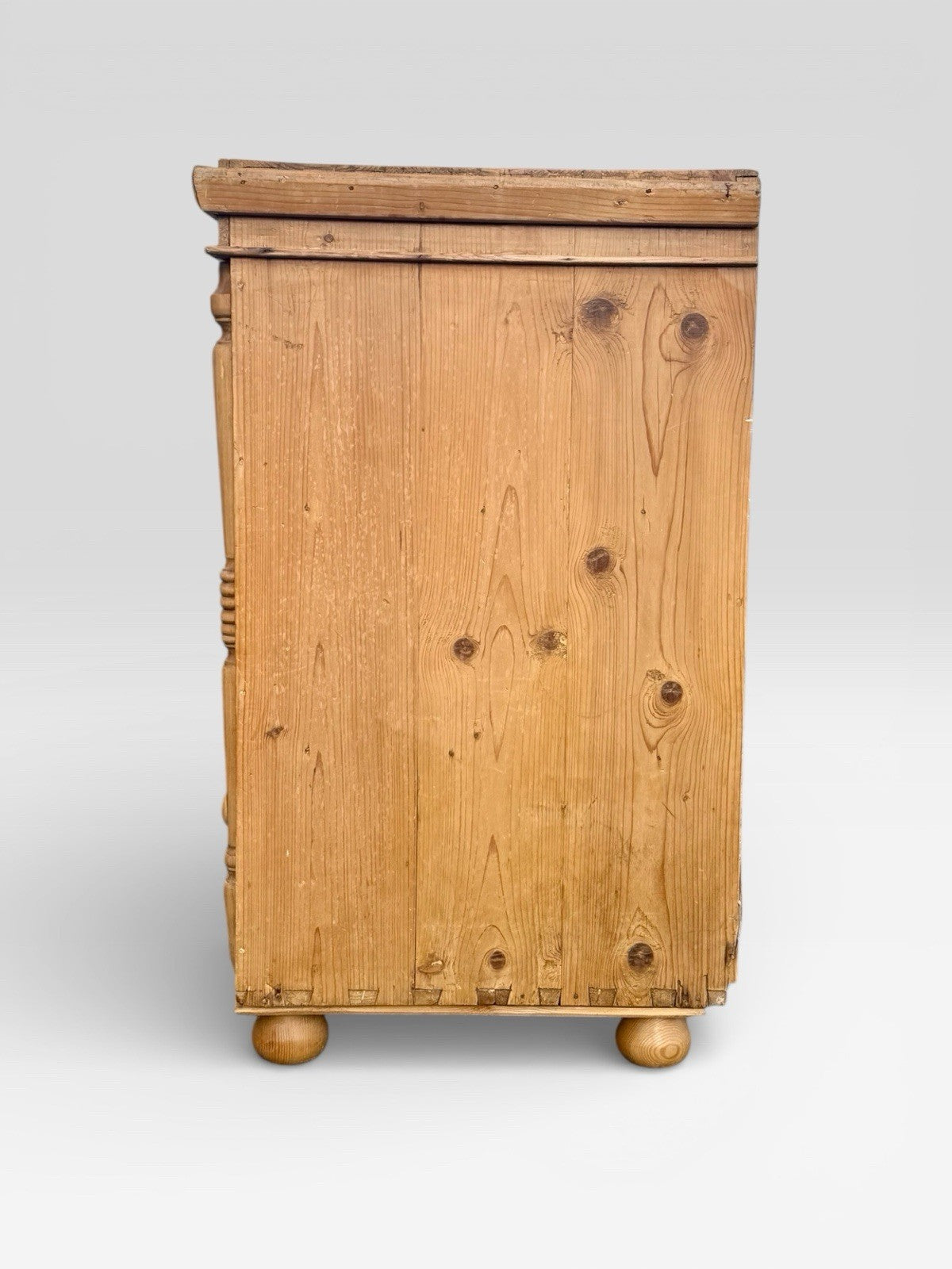Victorian Pine Chest of Drawers Antique 19th Century Bedroom Storage