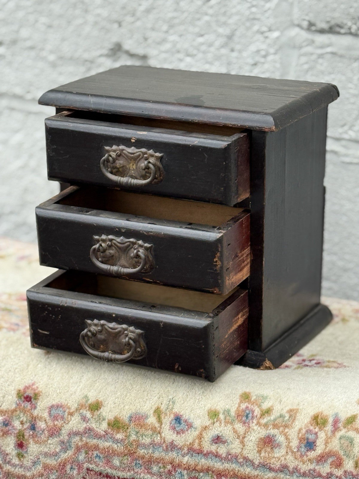 antique miniature chest of drawers