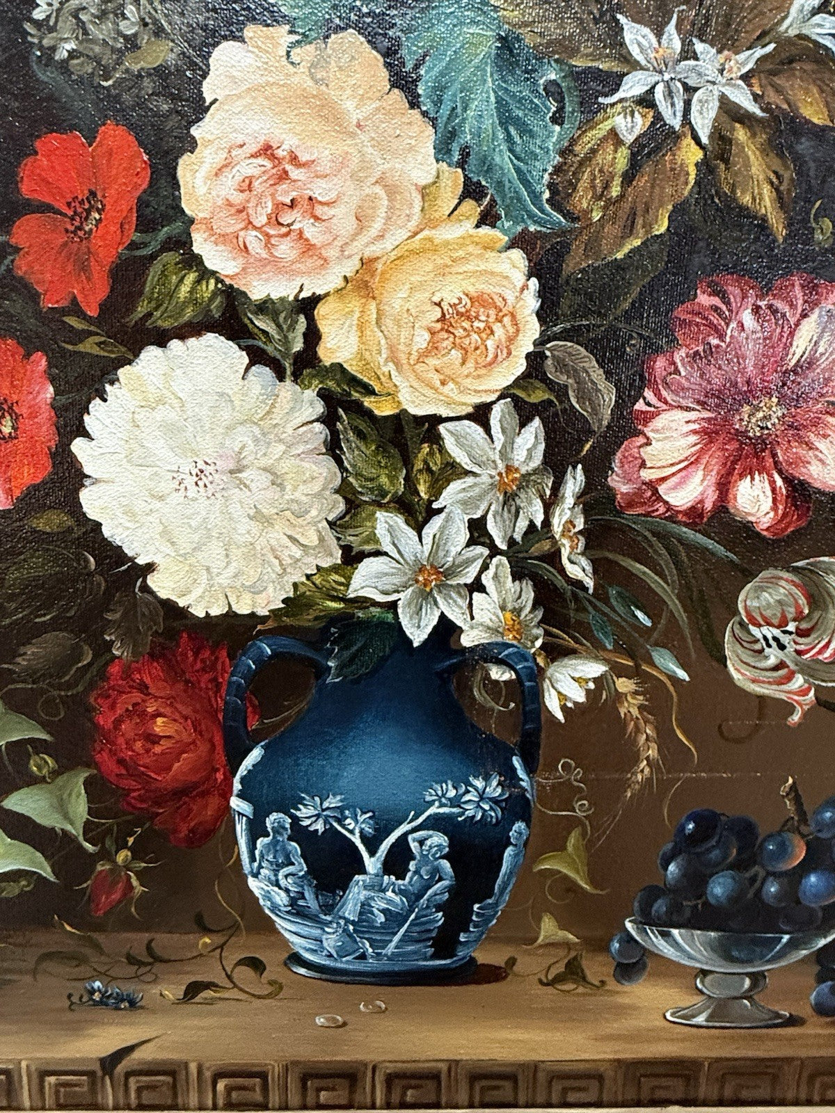 20th Century Oil On Canvas Framed Signed 