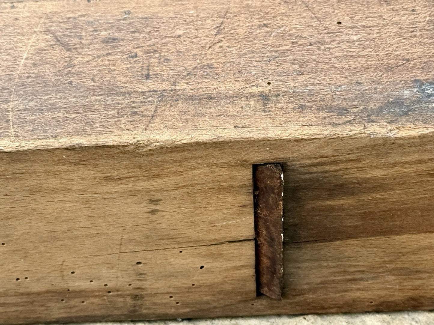 Vintage Antique Wooden Block Plane Hand Plane Carpentry Collectable Hardware