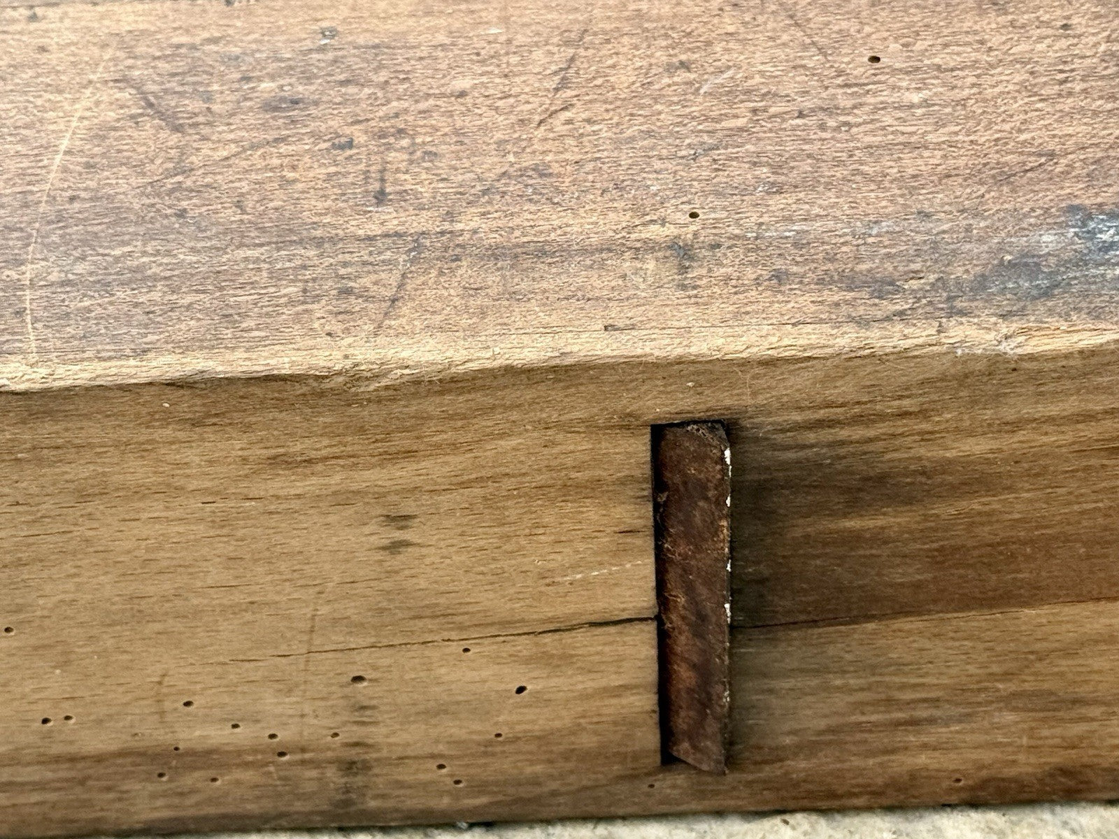 Vintage Antique Wooden Block Plane Hand Plane Carpentry Collectable Hardware