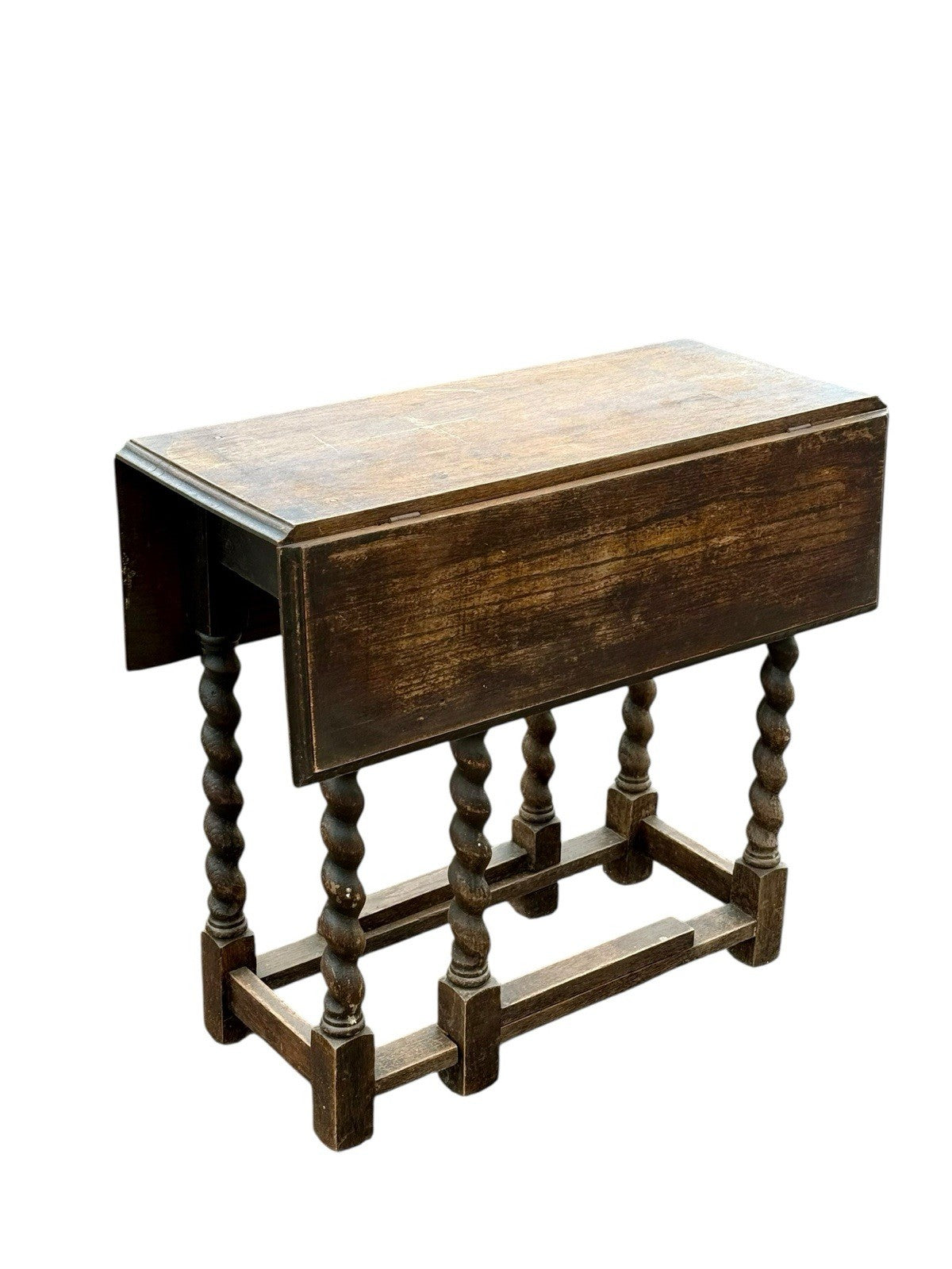 Antique Solid Oak Gate Leg Table