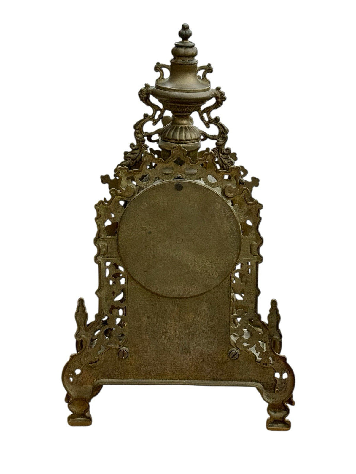 Antique Brass Baroque Style Manyoe Clock