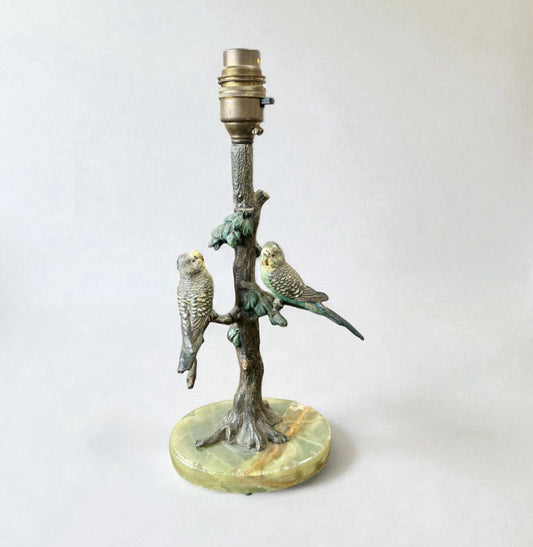 Austrian Cold Painted Bronze Table Lamp