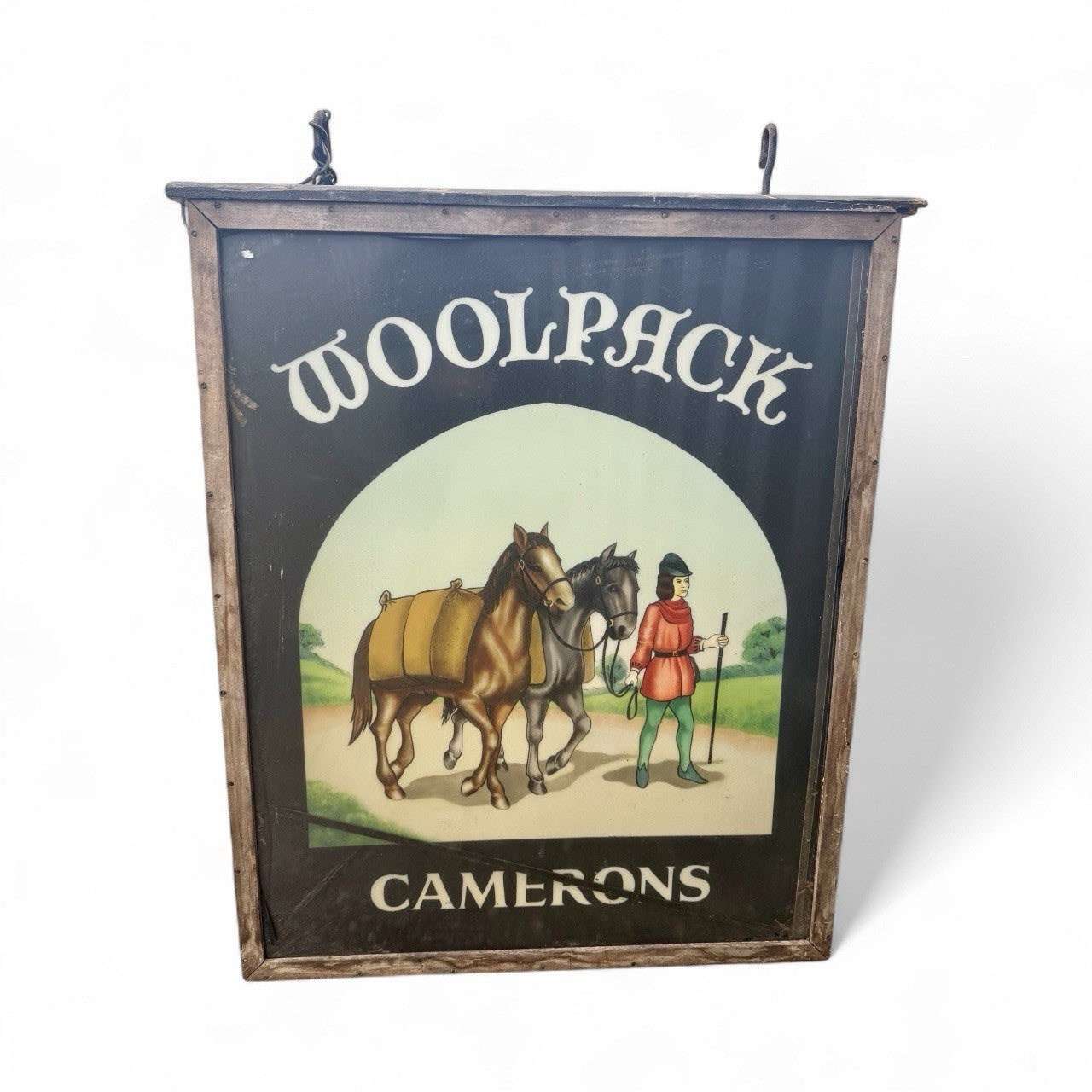 Original Pub Sign From The Woolpack