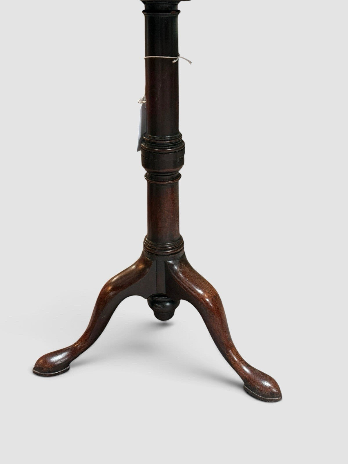 Antique Georgian Style Mahogany Tripod Side Table Wine Table