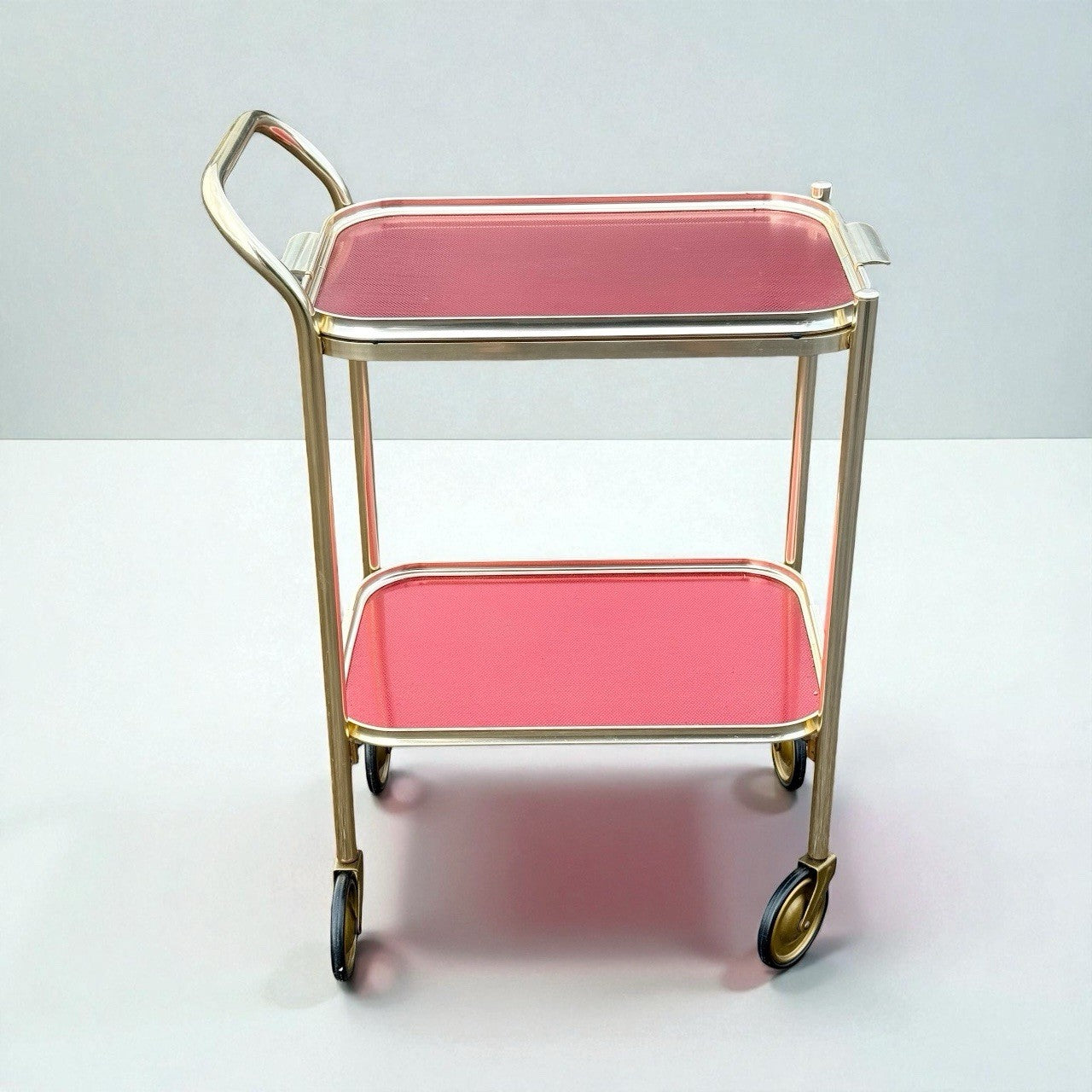 Vintage Retro Drinks Trolley Made By Carefree