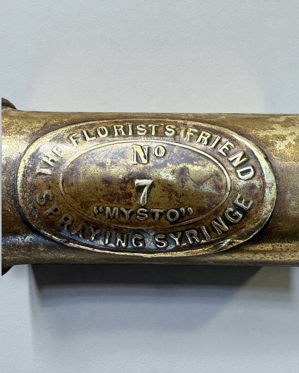 Vintage Brass Rose Sprayer  MYSTO No.7  'The Florists Friend'