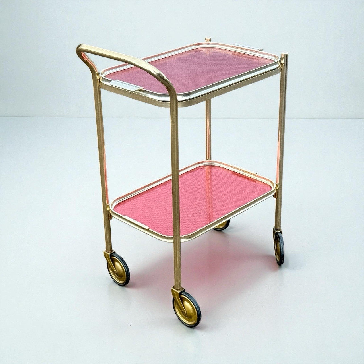 Vintage Retro Drinks Trolley Made By Carefree