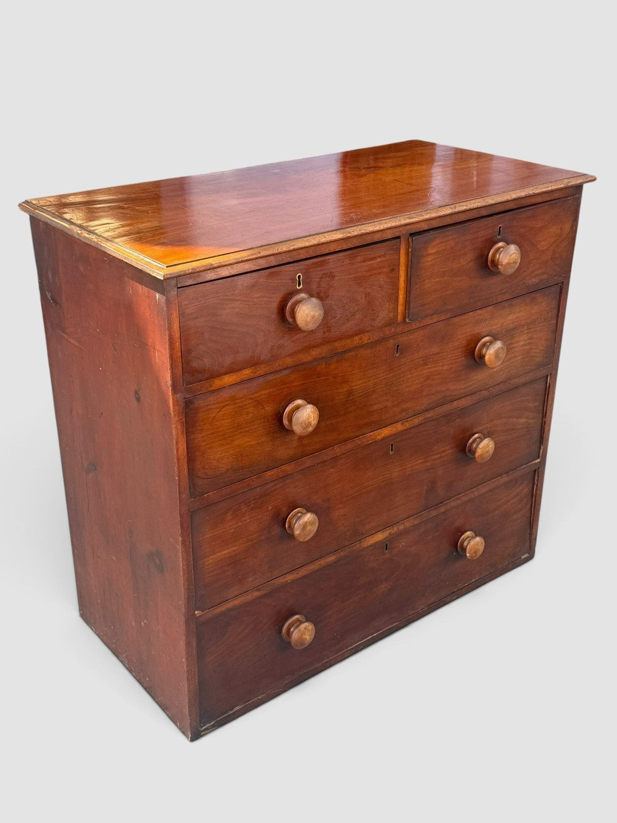 Victorian Chest of Drawers Antique Pine Bedroom Storage Furniture