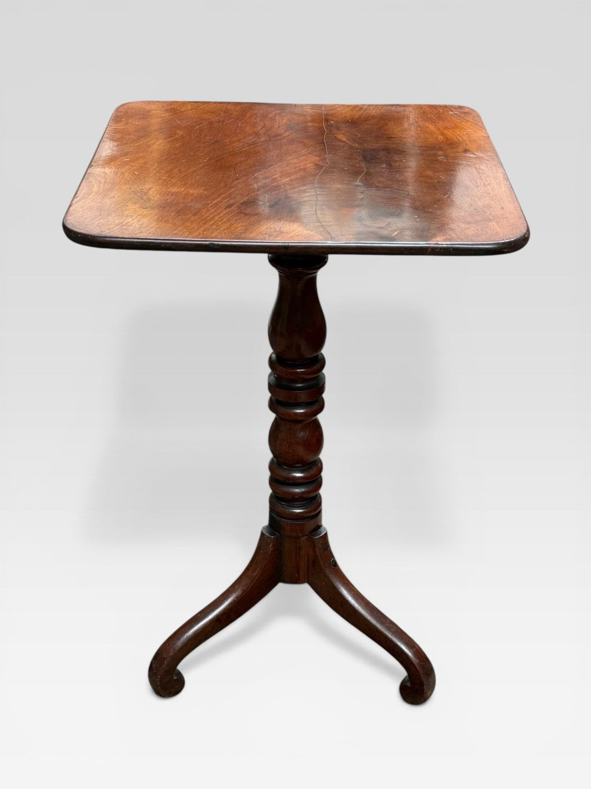 Antique Georgian Mahogany Side Table 18th Century Period Occasional Table