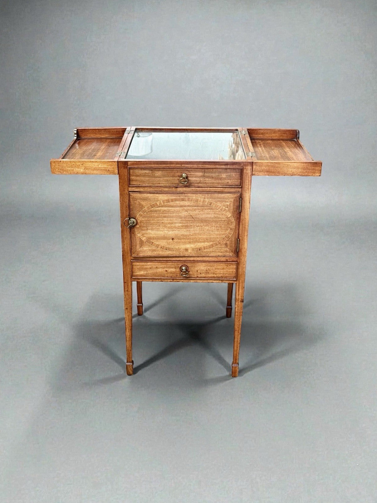 Victorian Mahogany Washstand Antique 19th Century Bedroom Furniture