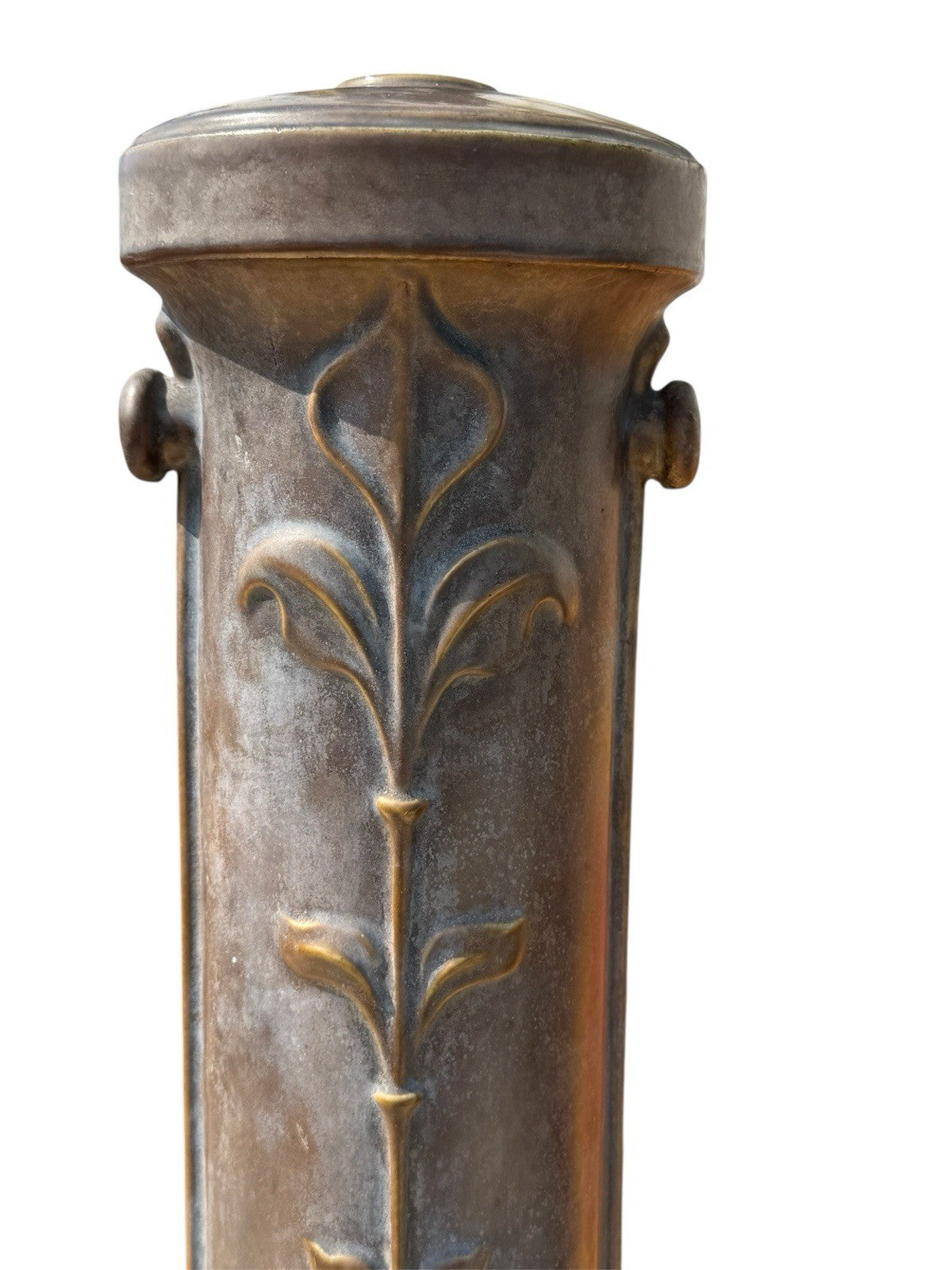 French Art Nouveau Enamel Gas Stove 