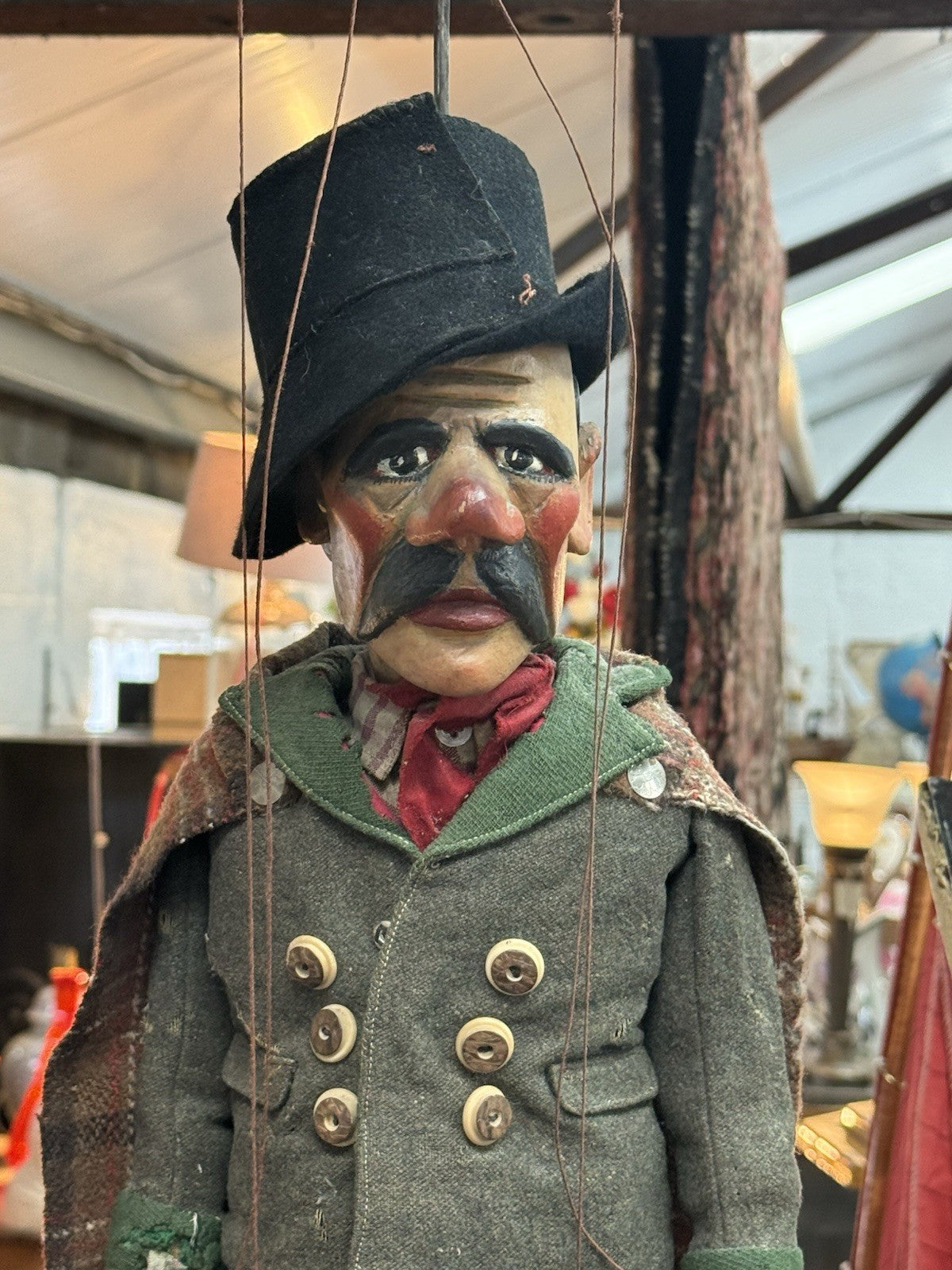 Czechoslovakian Vintage Marrion Woodmans Puppet