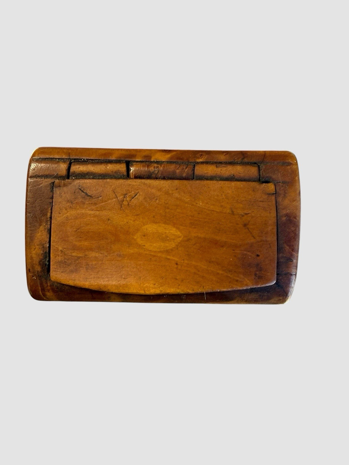 Antique Treen Snuff Boxes Collection 19th Century Wooden Tobacco Boxes