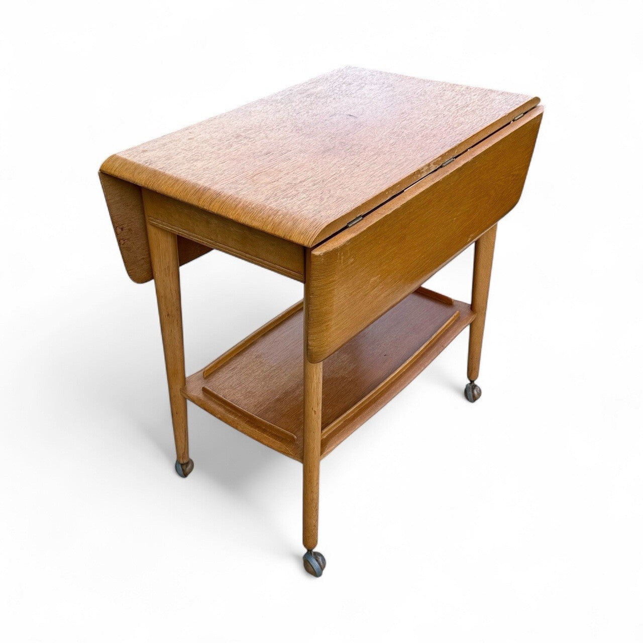 Mid Century Ercol Style Blonde Pembroke Drop Leaf Table