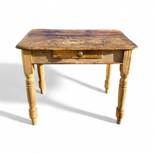 Victorian Pine Farmhouse Table 