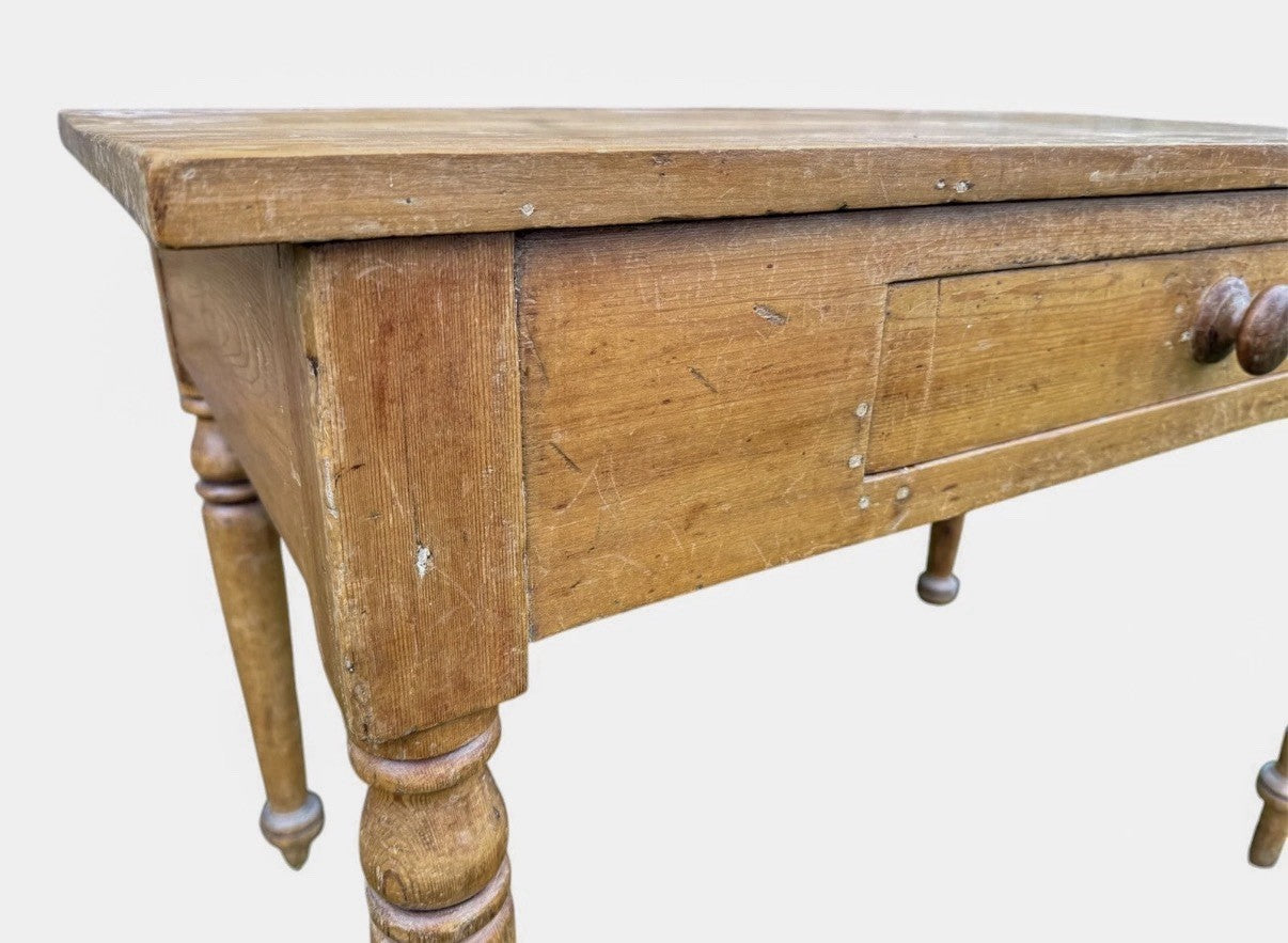 Victorian Pine Side Table 
